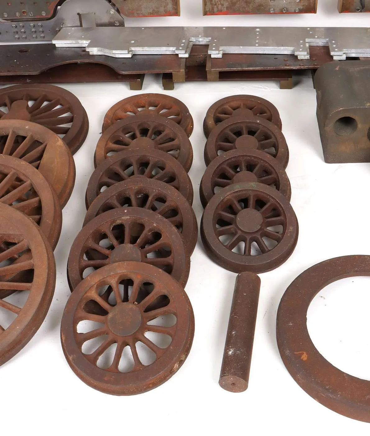 5 inch gauge LNER B1 "Springbok" frames & castings