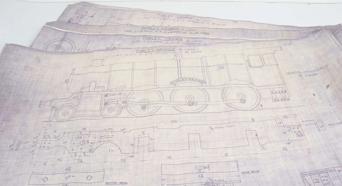 2 1/2 inch gauge GWR Grange 4-6-0