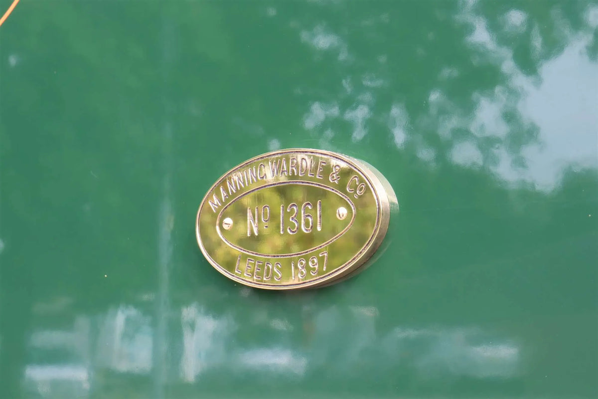 7 1/4 inch narrow gauge Manning Wardle 2-6-2T "Yeo"