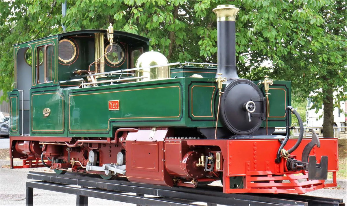 7 1/4 inch narrow gauge Manning Wardle 2-6-2T "Yeo"