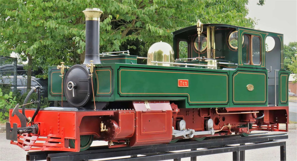 7 1/4 inch narrow gauge Manning Wardle 2-6-2T "Yeo"