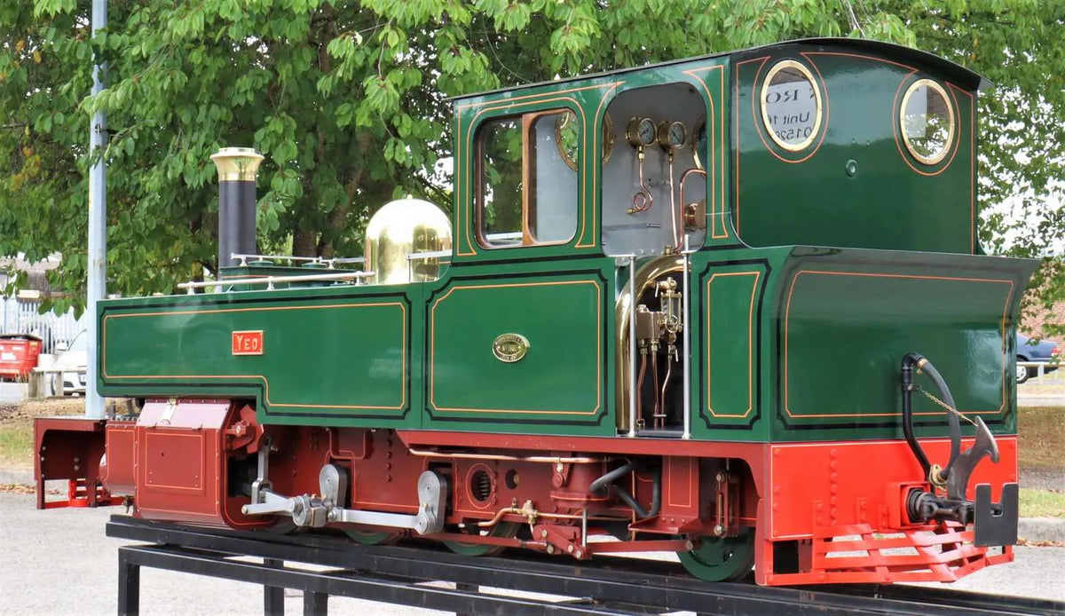7 1/4 inch narrow gauge Manning Wardle 2-6-2T "Yeo"