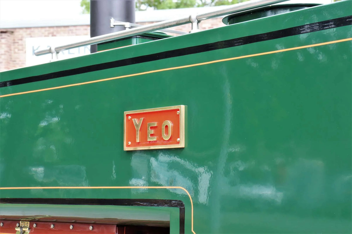 7 1/4 inch narrow gauge Manning Wardle 2-6-2T "Yeo"