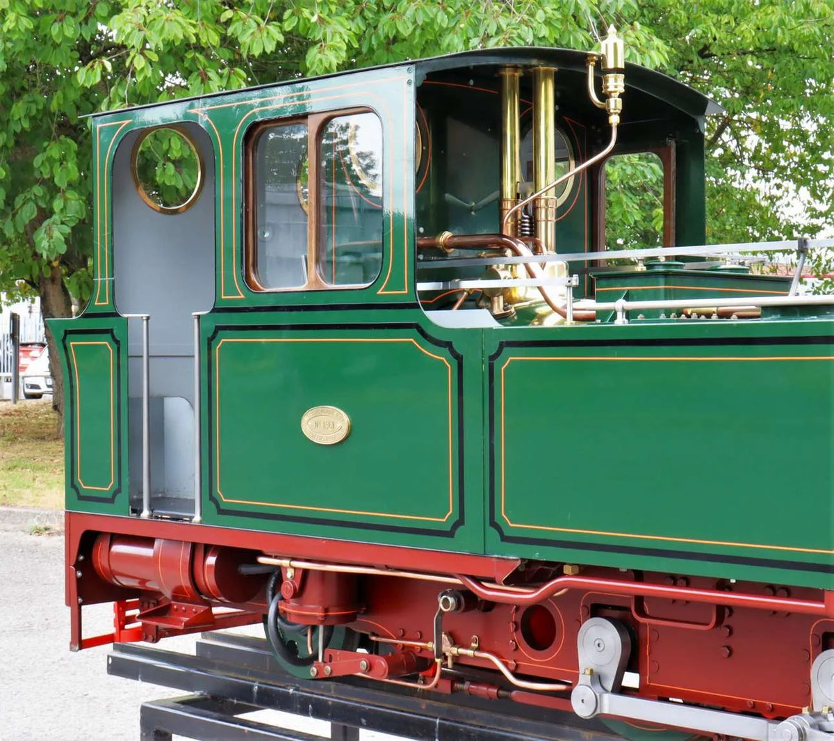 7 1/4 inch narrow gauge Manning Wardle 2-6-2T "Yeo"