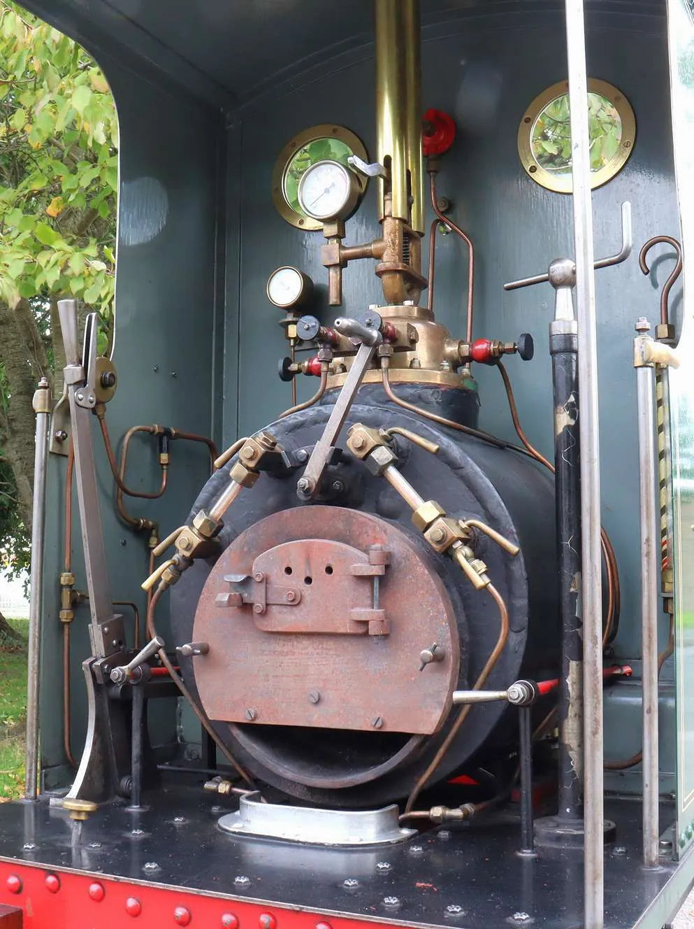 7 1/4 inch narrow gauge Bagnall 0-4-0ST