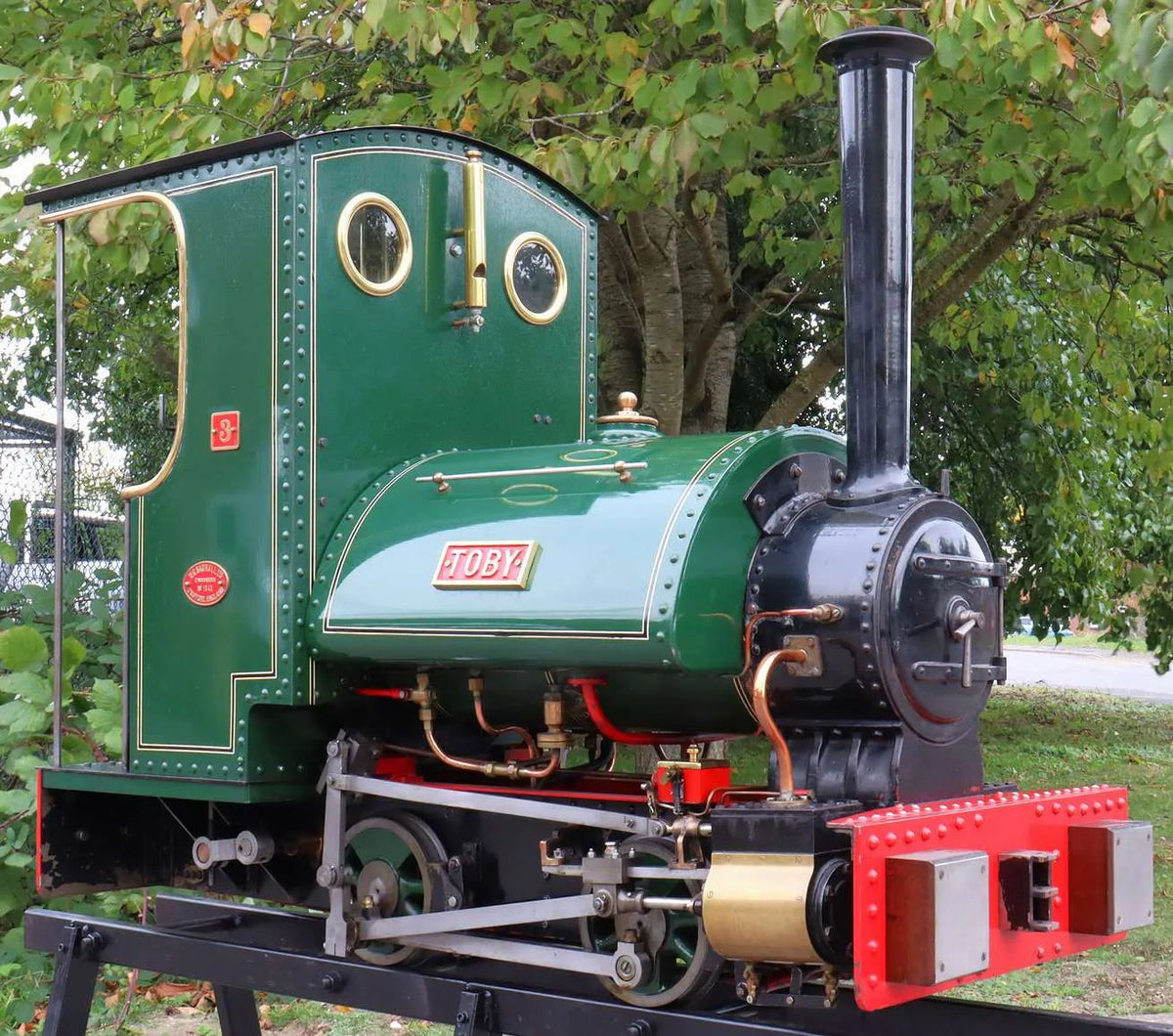 7 1/4 inch narrow gauge Bagnall 0-4-0ST