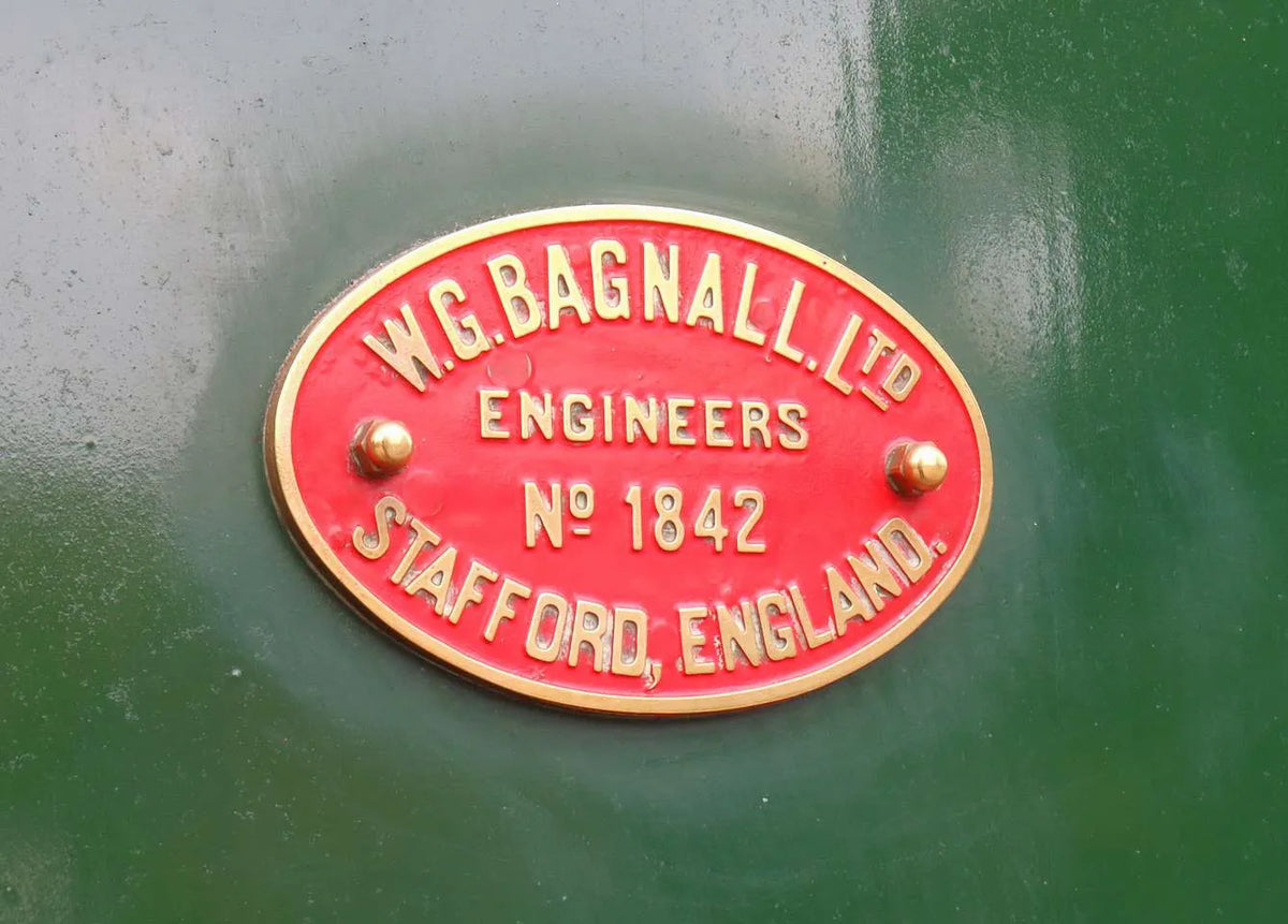 7 1/4 inch narrow gauge Bagnall 0-4-0ST