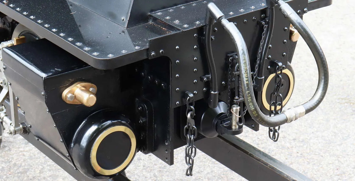 7 1/4 inch narrow gauge Waldenburg 0-6-0T with bogie driving truck