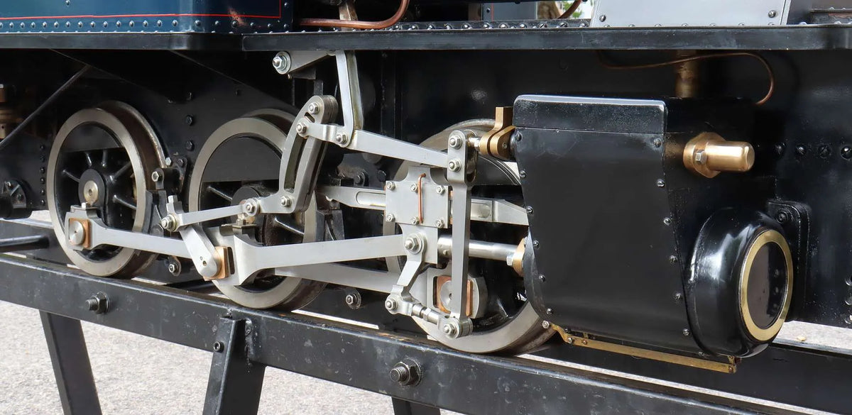 7 1/4 inch narrow gauge Waldenburg 0-6-0T with bogie driving truck