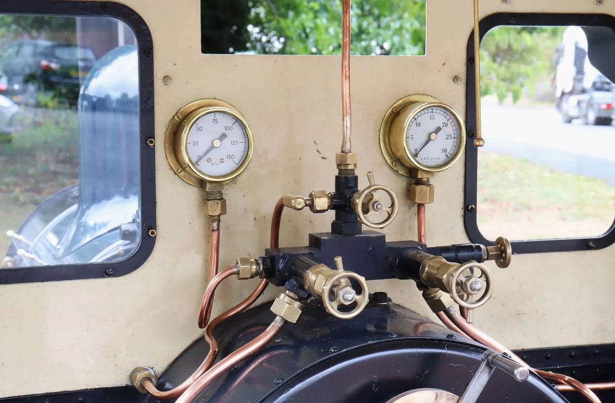 7 1/4 inch narrow gauge Waldenburg 0-6-0T with bogie driving truck