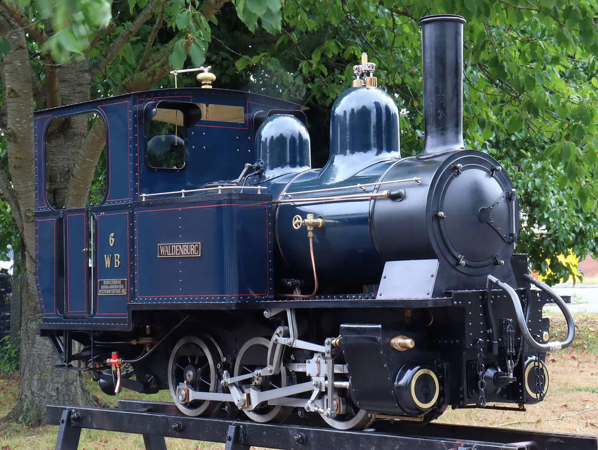 7 1/4 inch narrow gauge Waldenburg 0-6-0T with bogie driving truck