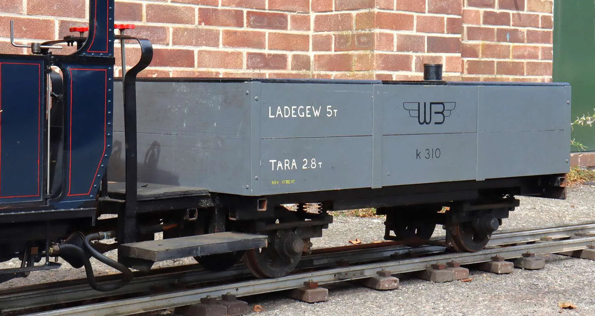7 1/4 inch narrow gauge Waldenburg 0-6-0T with bogie driving truck