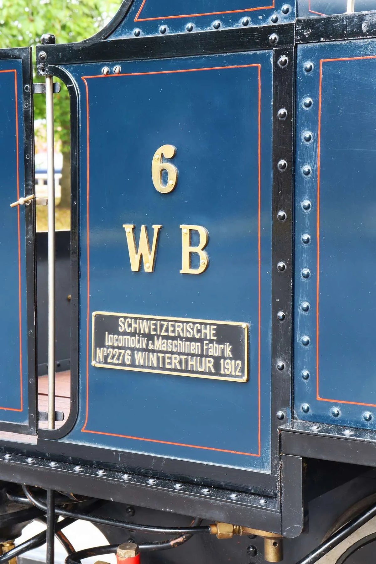 7 1/4 inch narrow gauge Waldenburg 0-6-0T with bogie driving truck