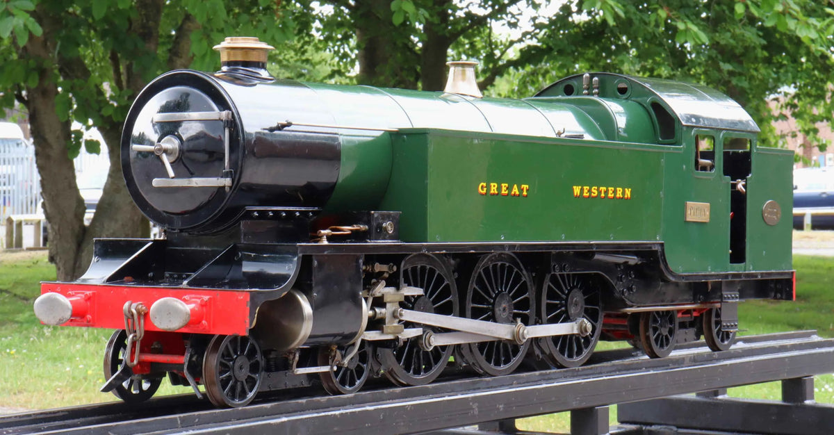 5 inch gauge 4-6-4 Halton tank