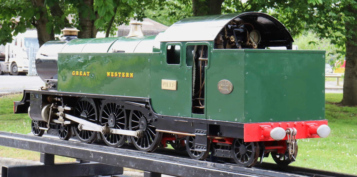 5 inch gauge 4-6-4 Halton tank