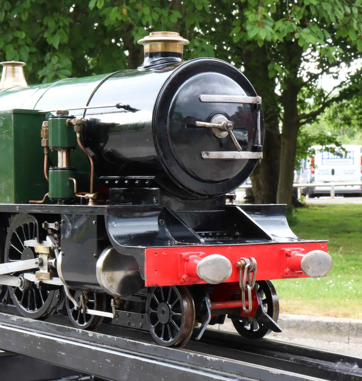5 inch gauge 4-6-4 Halton tank
