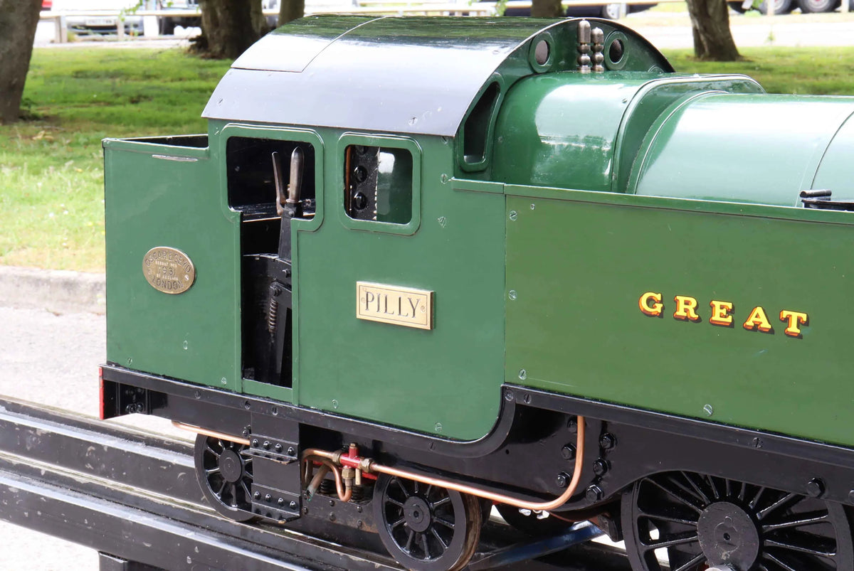 5 inch gauge 4-6-4 Halton tank