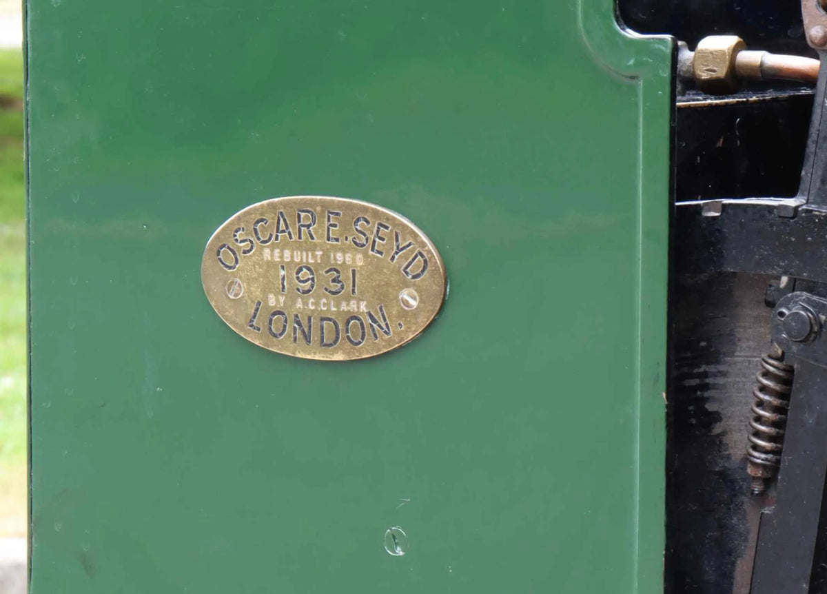 5 inch gauge 4-6-4 Halton tank
