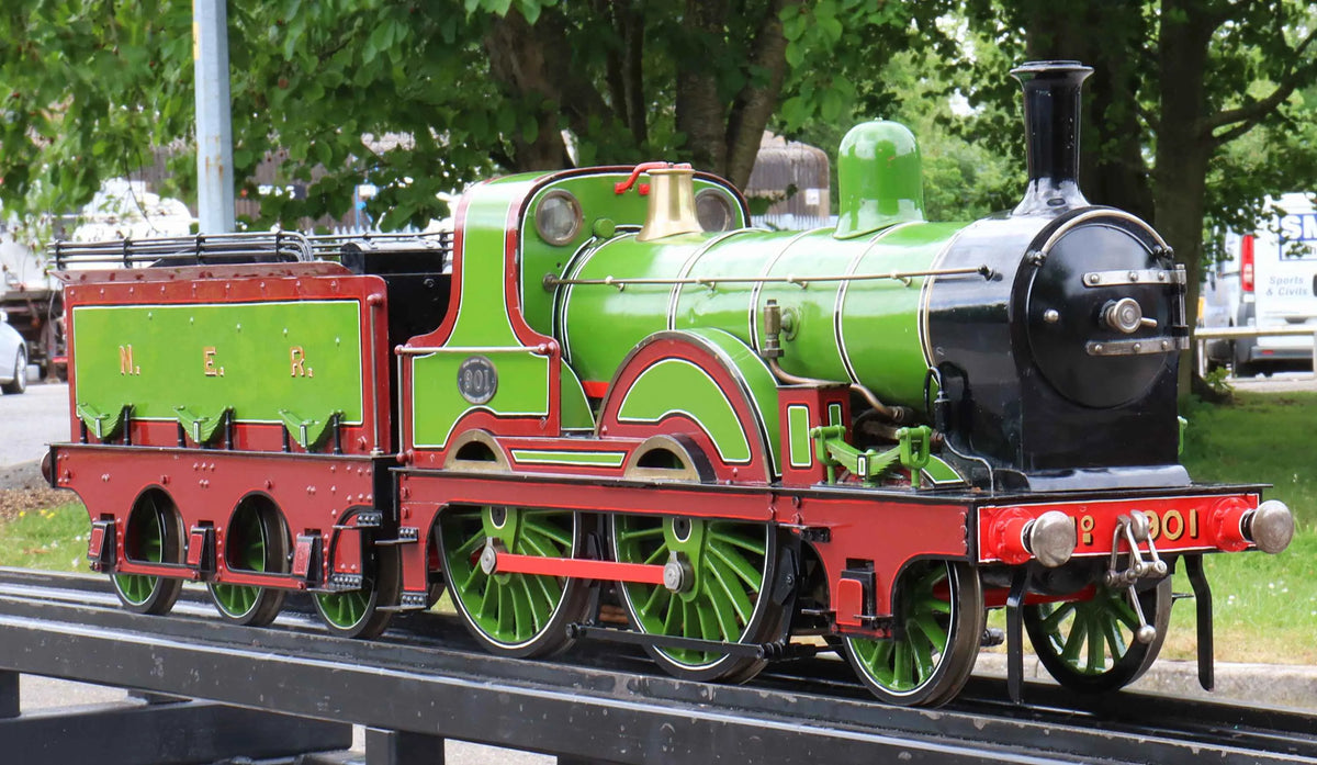 4 3/4 inch gauge NER Fletcher 2-4-0