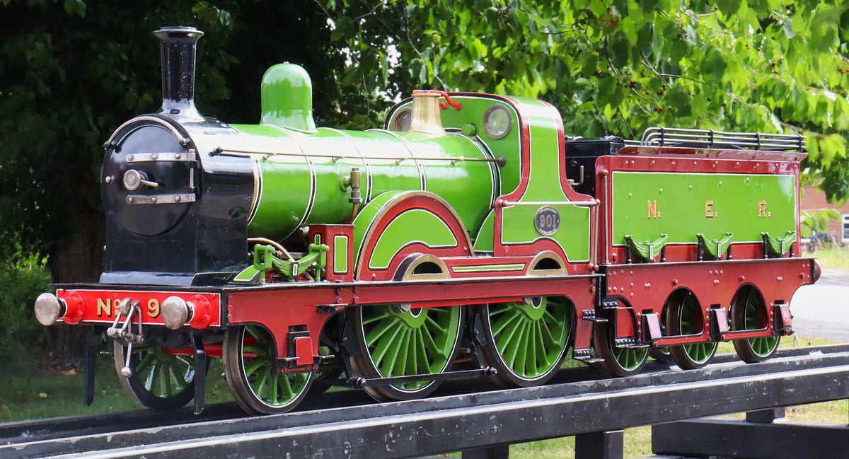 4 3/4 inch gauge NER Fletcher 2-4-0