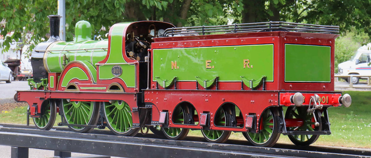 4 3/4 inch gauge NER Fletcher 2-4-0