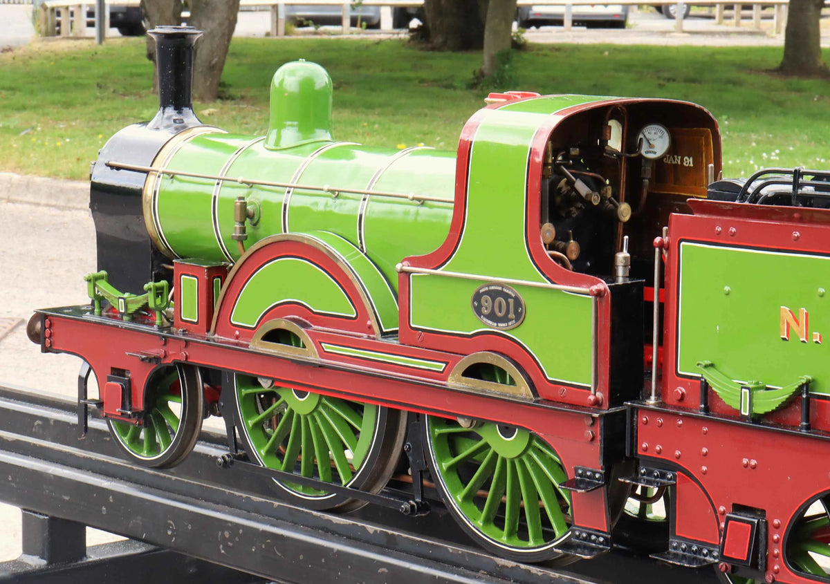 4 3/4 inch gauge NER Fletcher 2-4-0