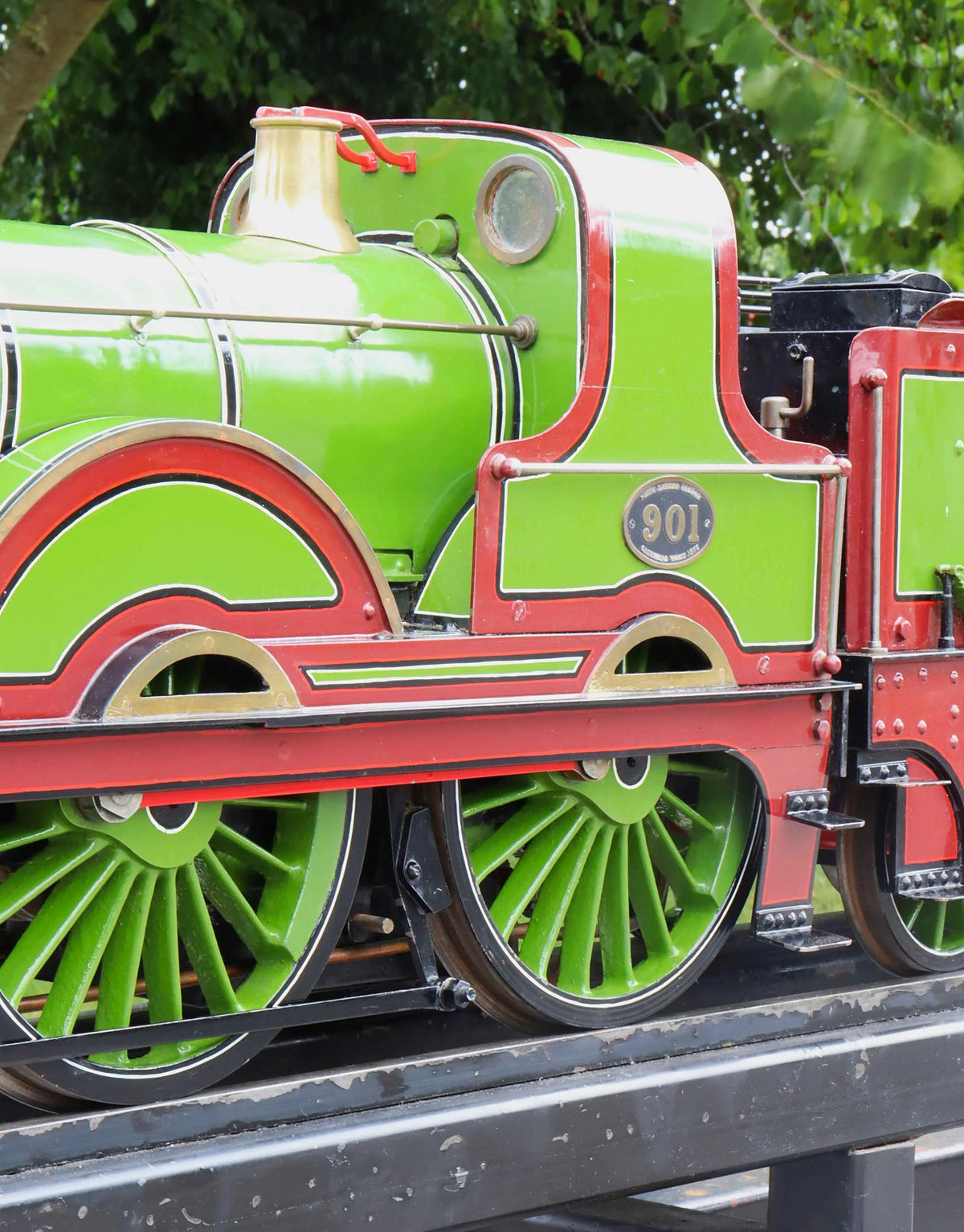 4 3/4 inch gauge NER Fletcher 2-4-0