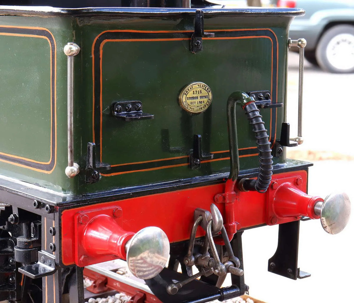 3 1/2 inch gauge "County Carlow" 4-4-0