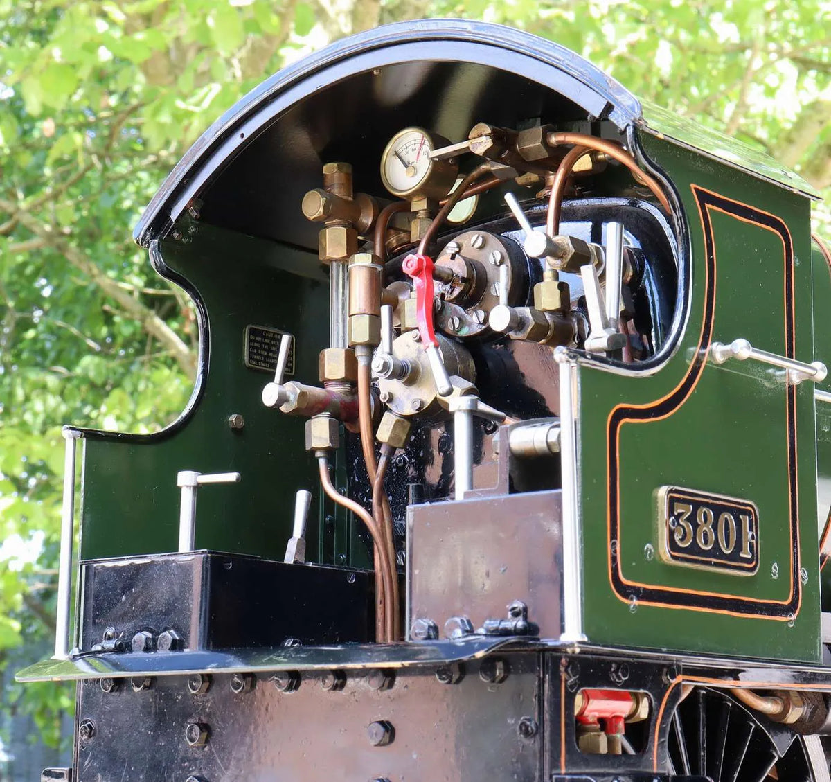 3 1/2 inch gauge "County Carlow" 4-4-0