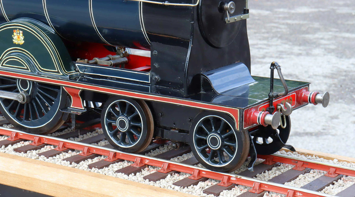 3 1/2 inch gauge Caledonian Railway "Dunalastair" 4-4-0