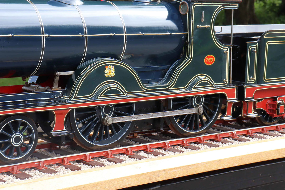 3 1/2 inch gauge Caledonian Railway "Dunalastair" 4-4-0