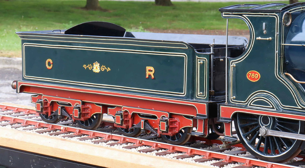 3 1/2 inch gauge Caledonian Railway "Dunalastair" 4-4-0