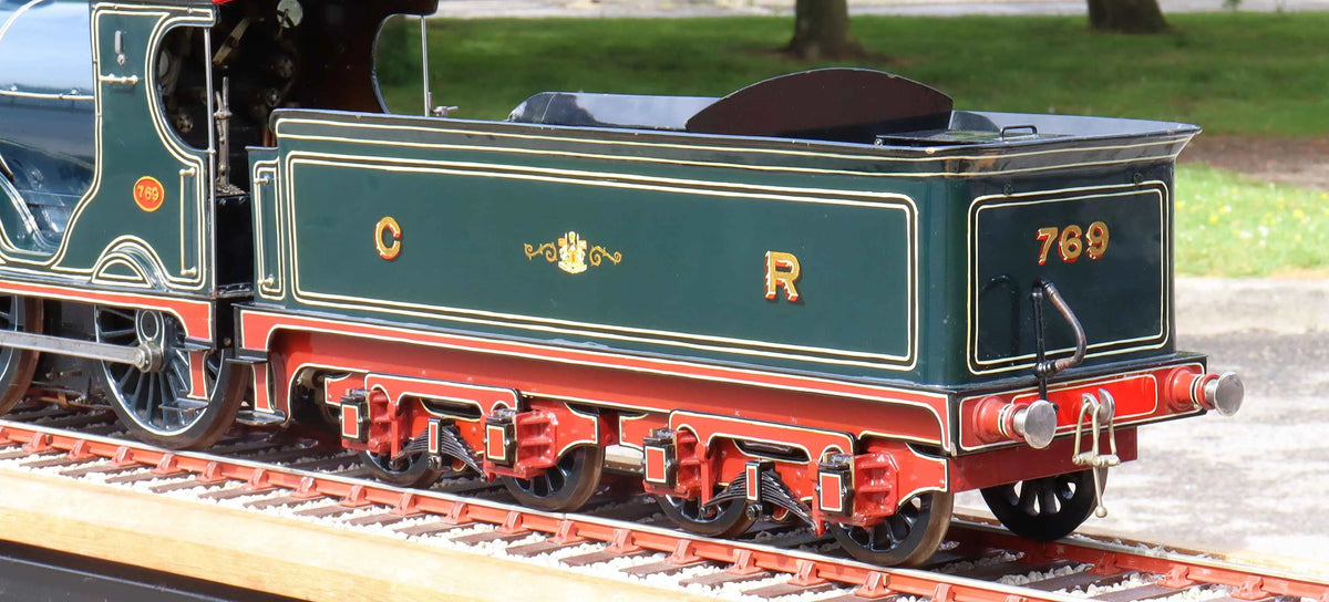 3 1/2 inch gauge Caledonian Railway "Dunalastair" 4-4-0