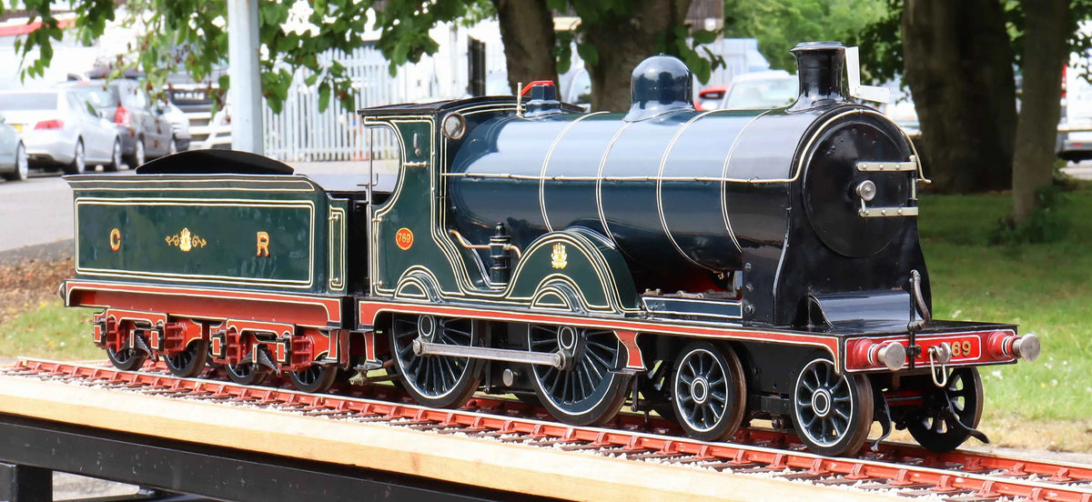 3 1/2 inch gauge Caledonian Railway "Dunalastair" 4-4-0