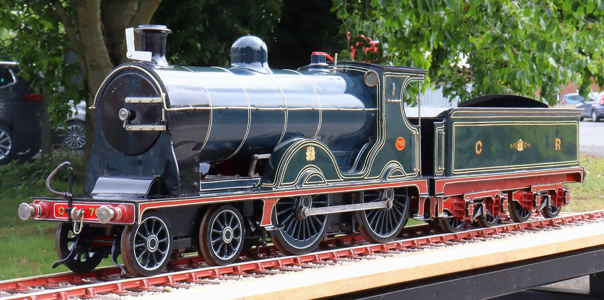 3 1/2 inch gauge Caledonian Railway "Dunalastair" 4-4-0
