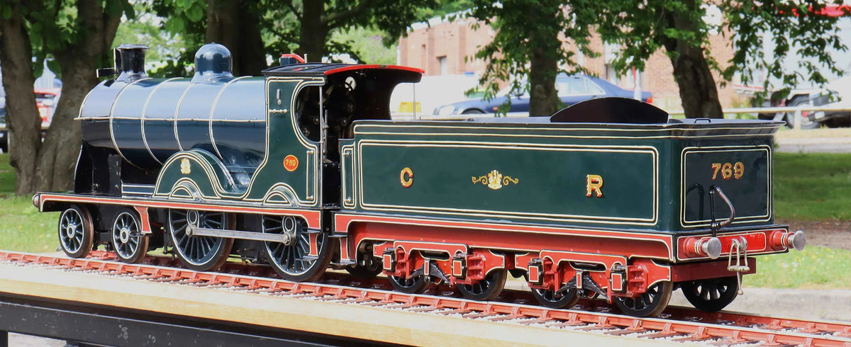3 1/2 inch gauge Caledonian Railway "Dunalastair" 4-4-0