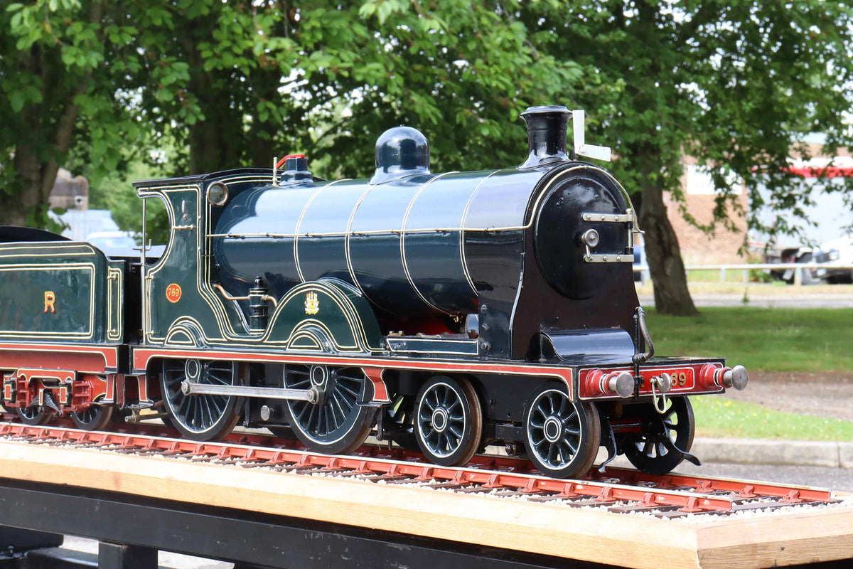 3 1/2 inch gauge Caledonian Railway "Dunalastair" 4-4-0