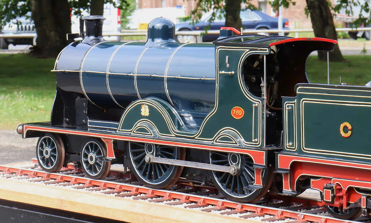 3 1/2 inch gauge Caledonian Railway "Dunalastair" 4-4-0