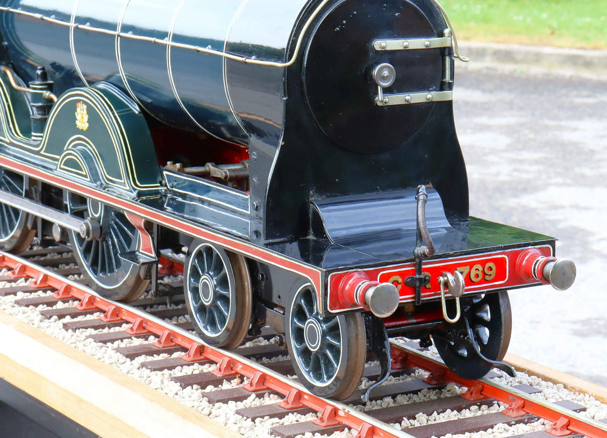3 1/2 inch gauge Caledonian Railway "Dunalastair" 4-4-0
