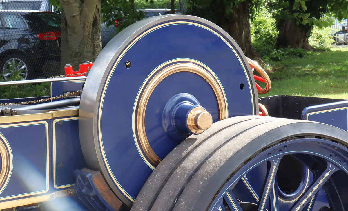 4 inch scale Burrell DCC road locomotive