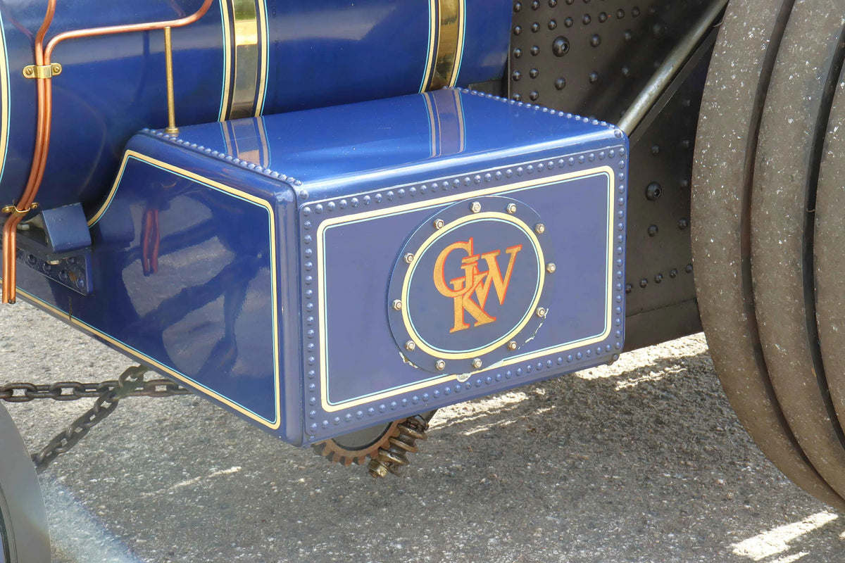 4 inch scale Burrell DCC road locomotive