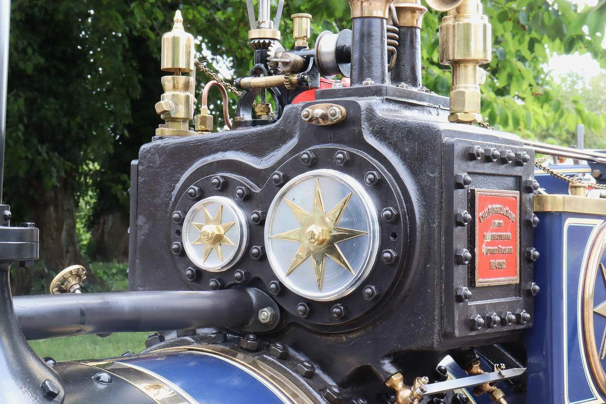 4 inch scale Burrell DCC road locomotive