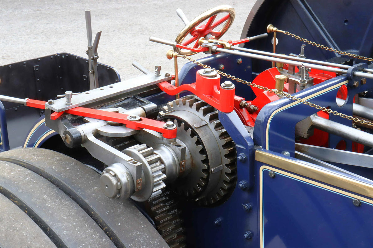 4 inch scale Burrell DCC road locomotive