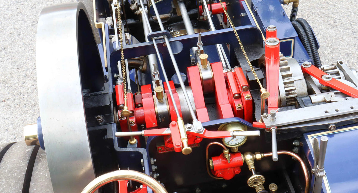 4 inch scale Burrell DCC road locomotive
