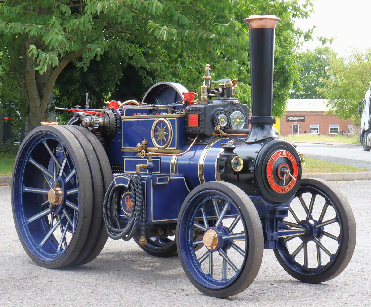 4 inch scale Burrell DCC road locomotive