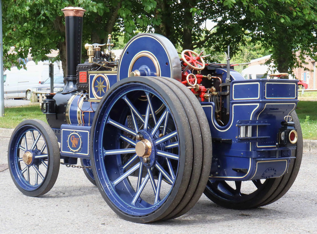 4 inch scale Burrell DCC road locomotive