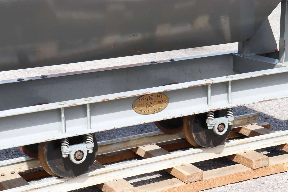 7 1/4 inch narrow gauge tipper wagon
