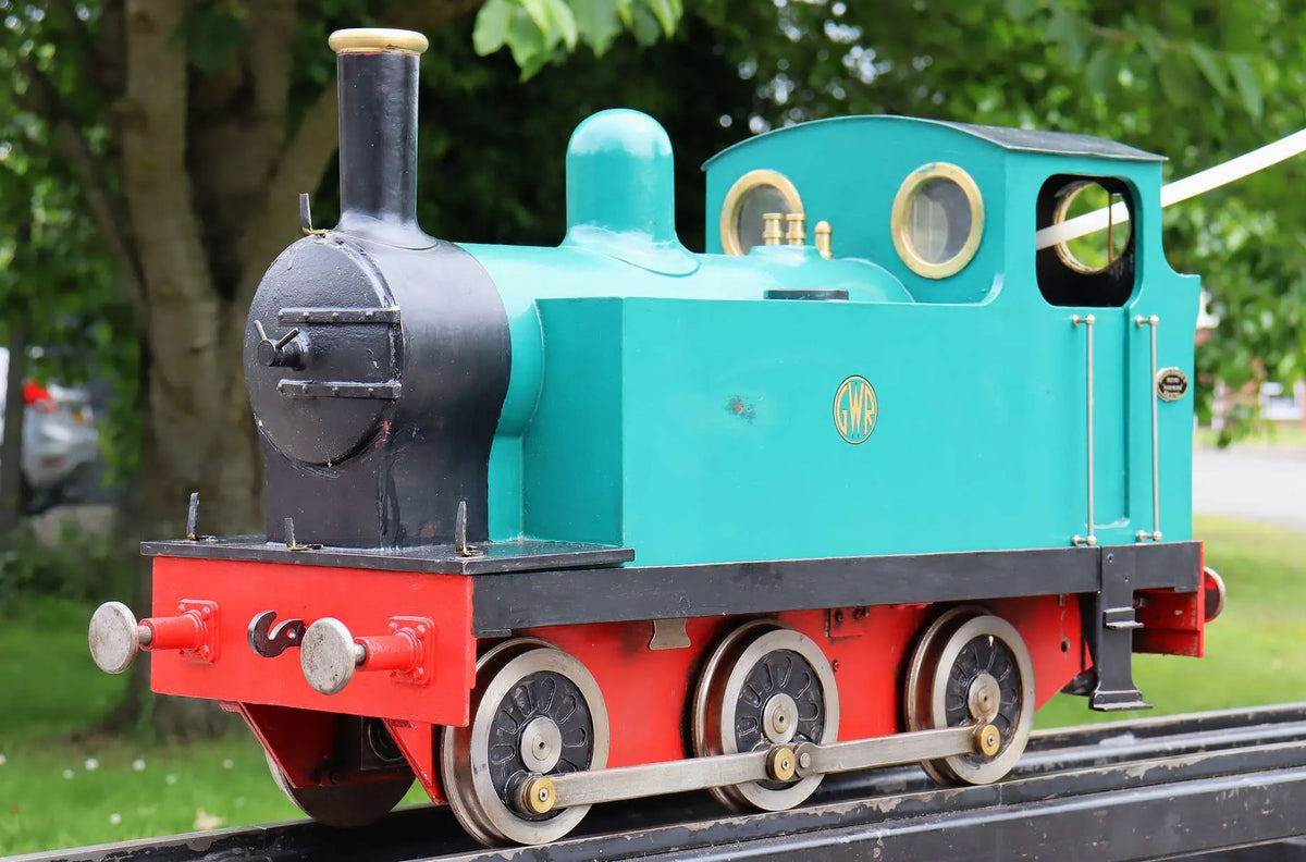 5 inch gauge 0-6-0T steam outline battery electric