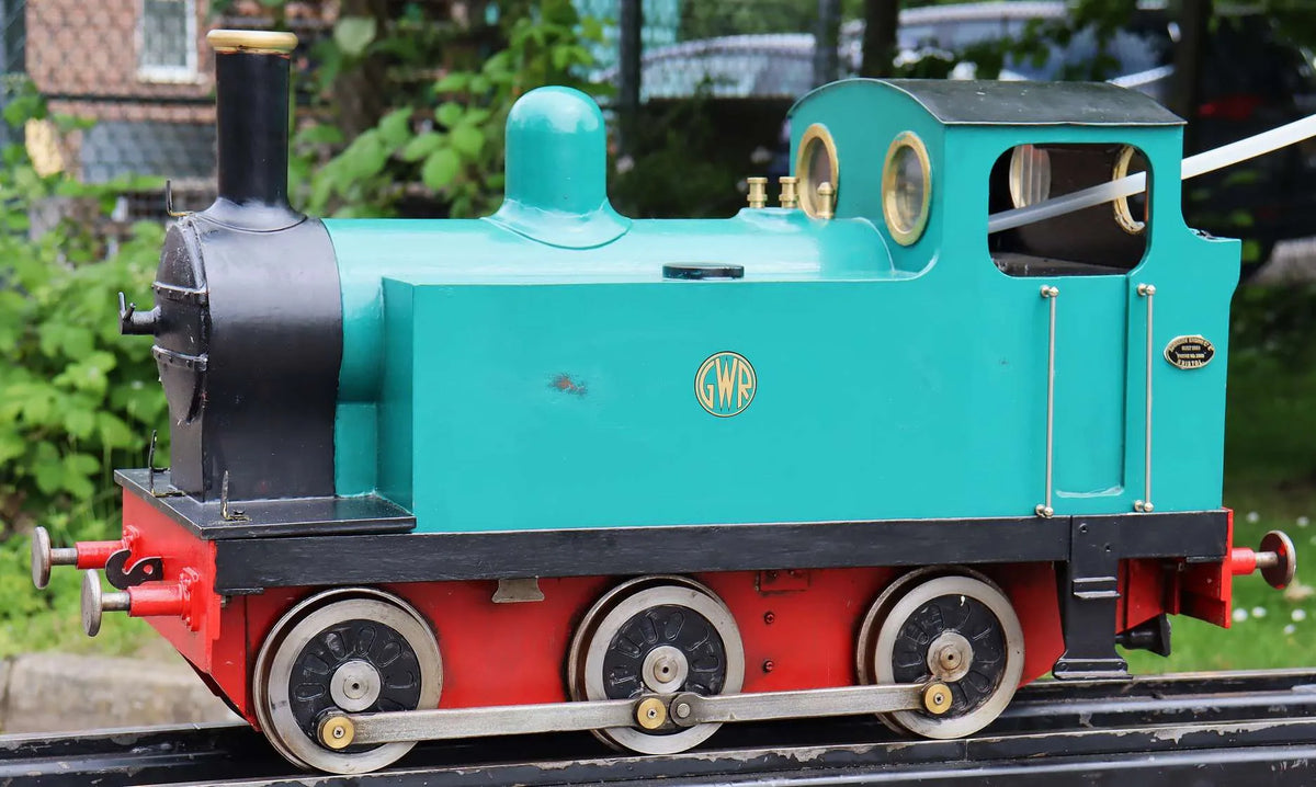 5 inch gauge 0-6-0T steam outline battery electric