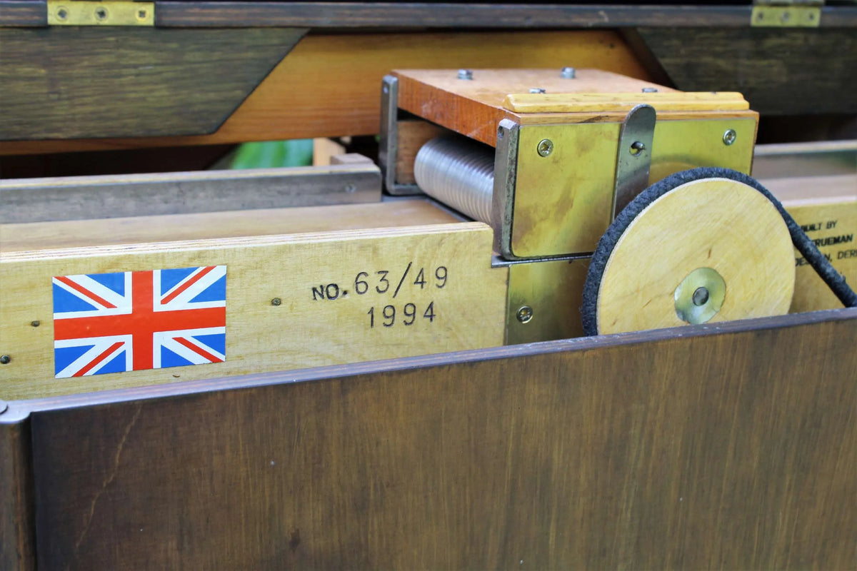 Trueman hand-turned pipe organ